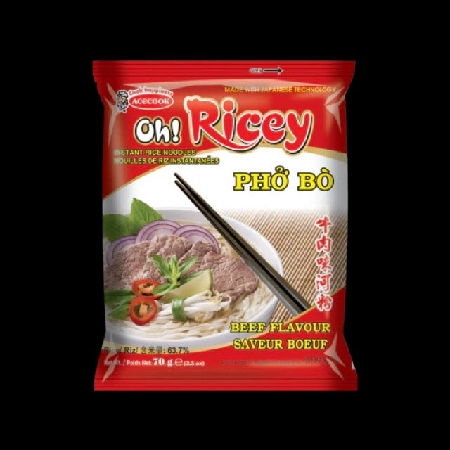 Nudeln Oh! Ricey Pho Noodles Beef Flavour