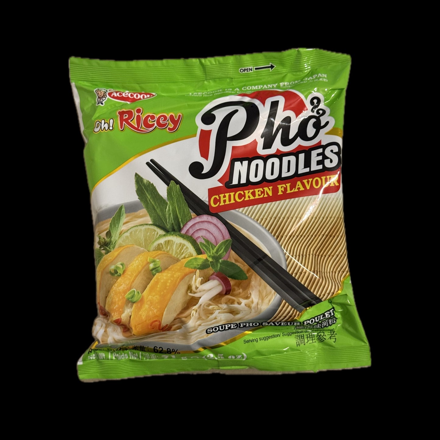 Noodles Oh! Ricey Pho Noodles Chicken Flavor